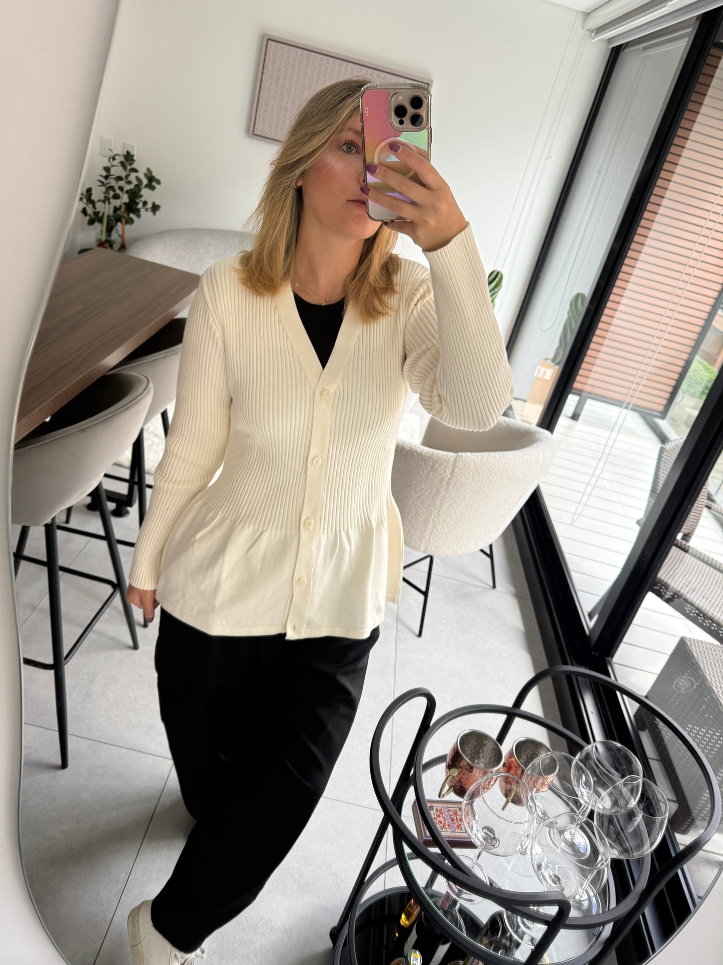 Osman Cardigan Crudo
