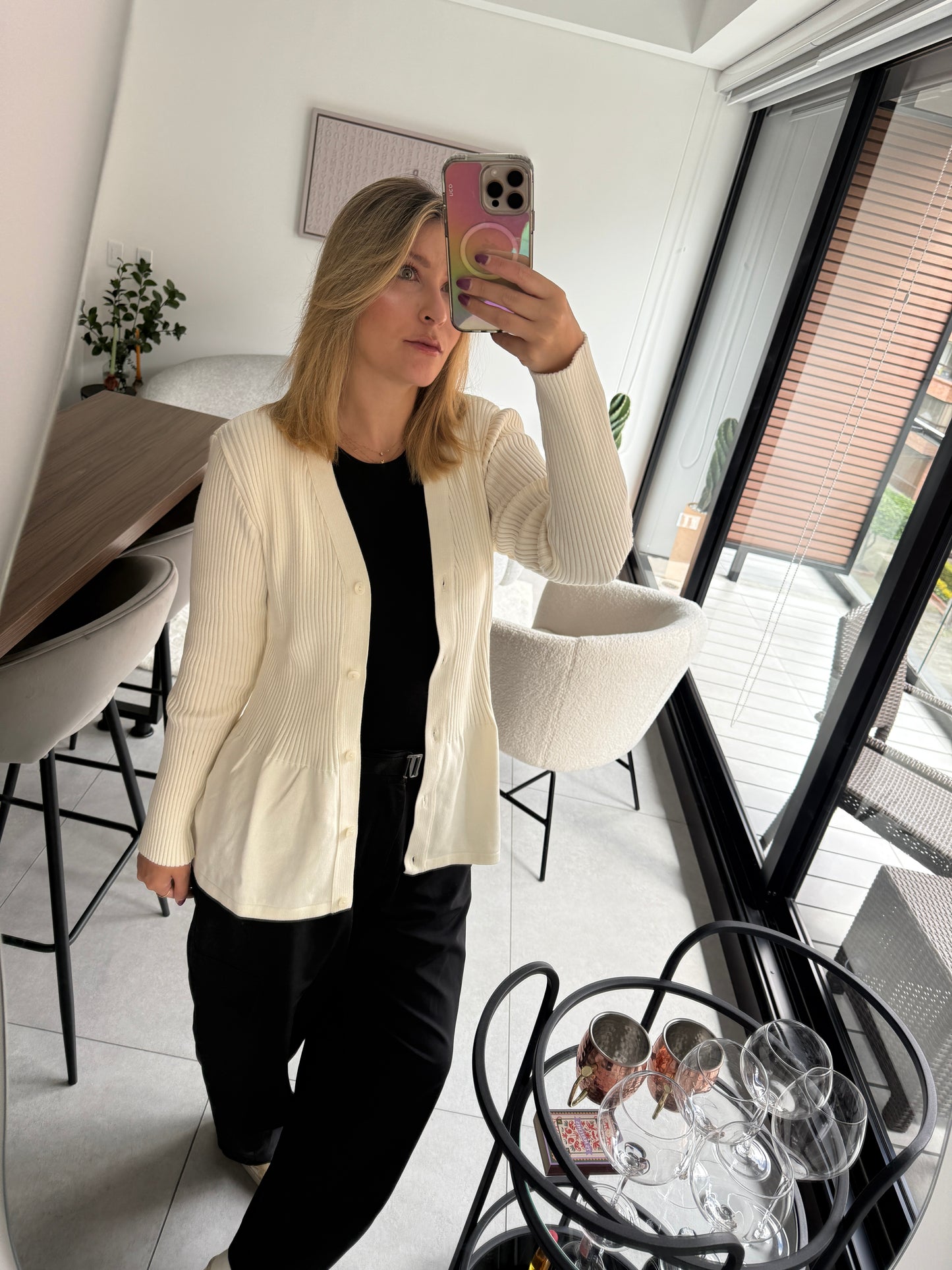 Osman Cardigan Crudo