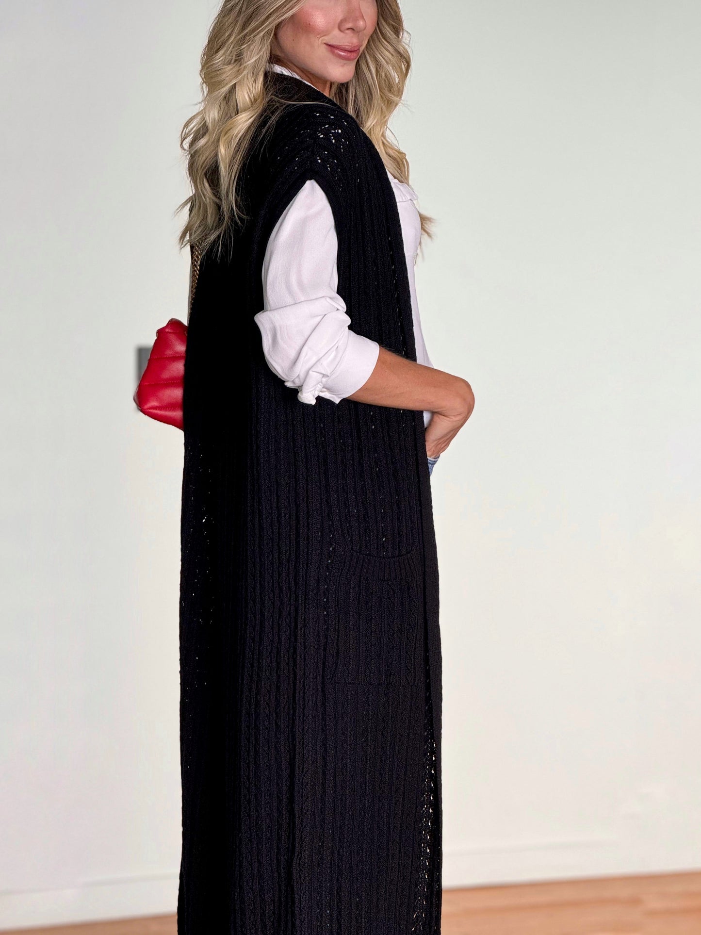 Maxi Vest Negro