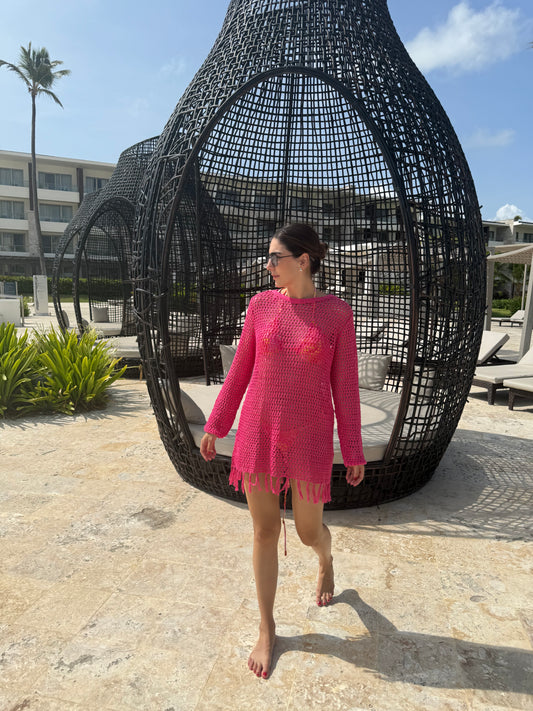Nano Dress Fucsia